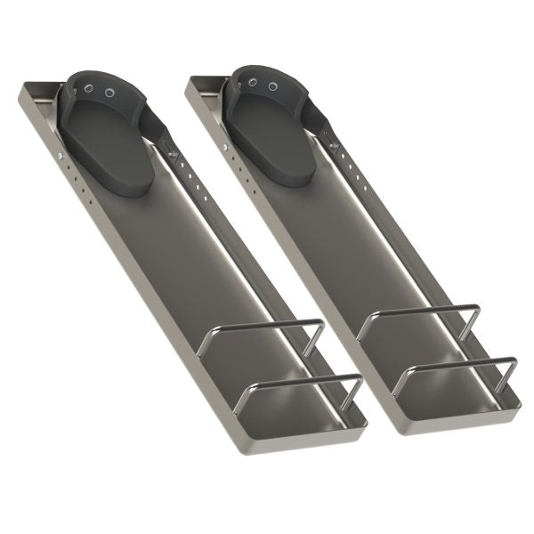 Plate 2000 P2K – Stainless Steel Kneeboard Slider (Set of 2) for Concrete Finishing
