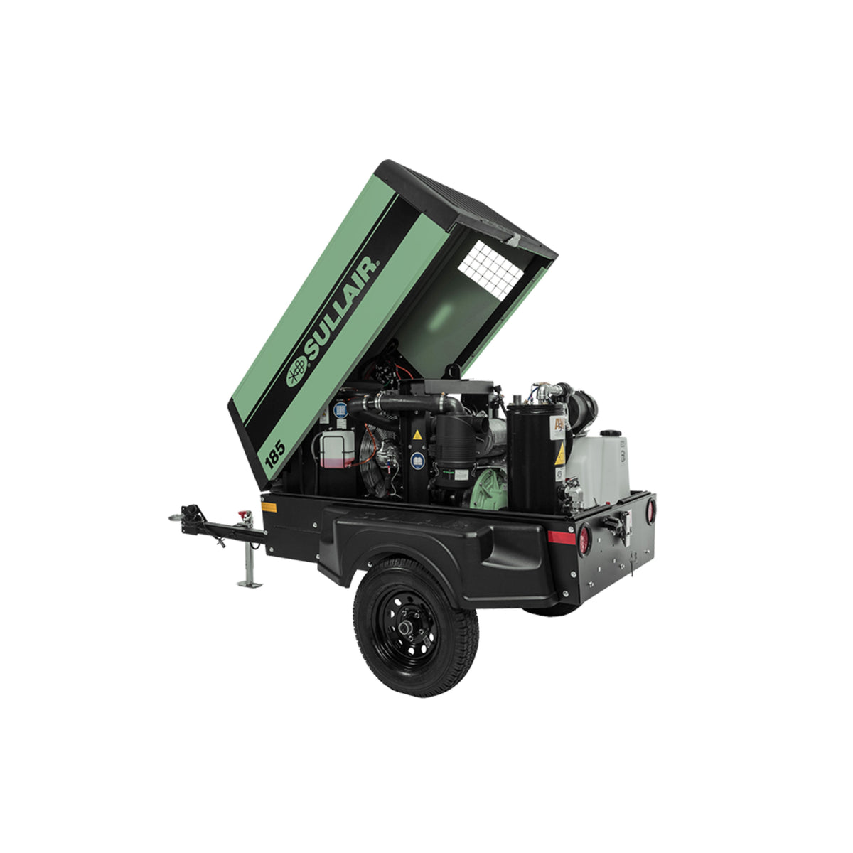 Sullair 185 CFM Air Compressor – Compact Towable Diesel Unit (Rental ...