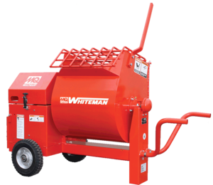 Multiquip Whiteman WM45H – 4.5 Cu. Ft. Gas Wheelbarrow‑Style Mortar Mixer (Honda GX160)