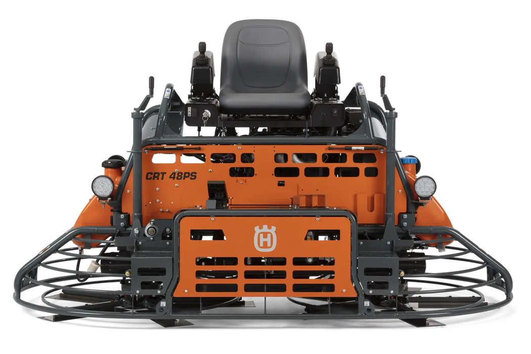 Husqvarna CRT 48 PS – 48 in Power‑Steer Ride‑On Power Trowel (Concrete Finishing)