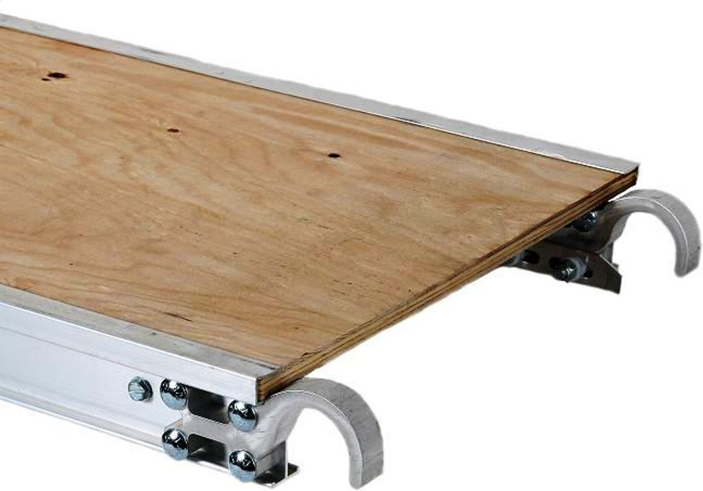 Falcon Ladder RH901019 – 10 Ft. x 19" Aluminum Scaffold Deck (6061-T6, Anodized Finish)