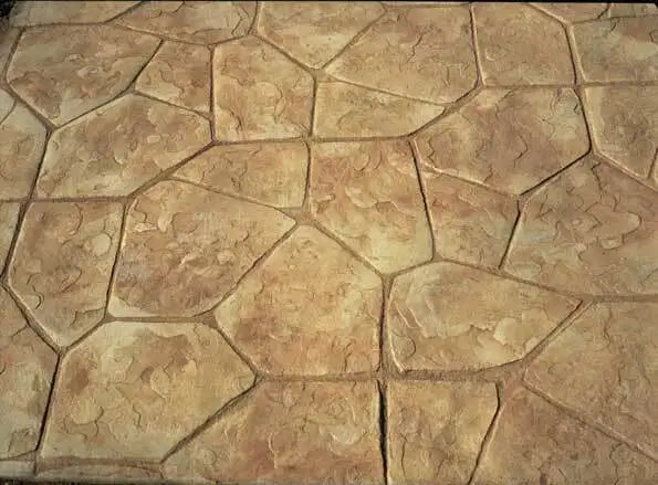 Flagstone Concrete Stamp View