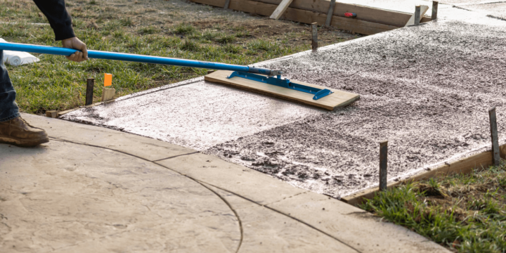The Most Efficient Way to Pour a Concrete Driveway In 2024